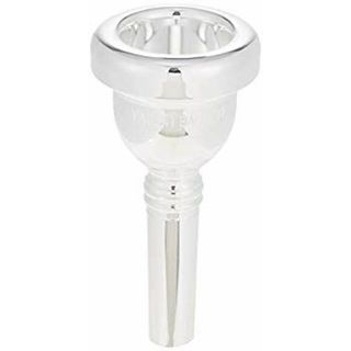 (未使用･未開封品)　バック トロンボーン マウスピース 12 銀メッキ仕上げ (細管用) lok26k6(その他)