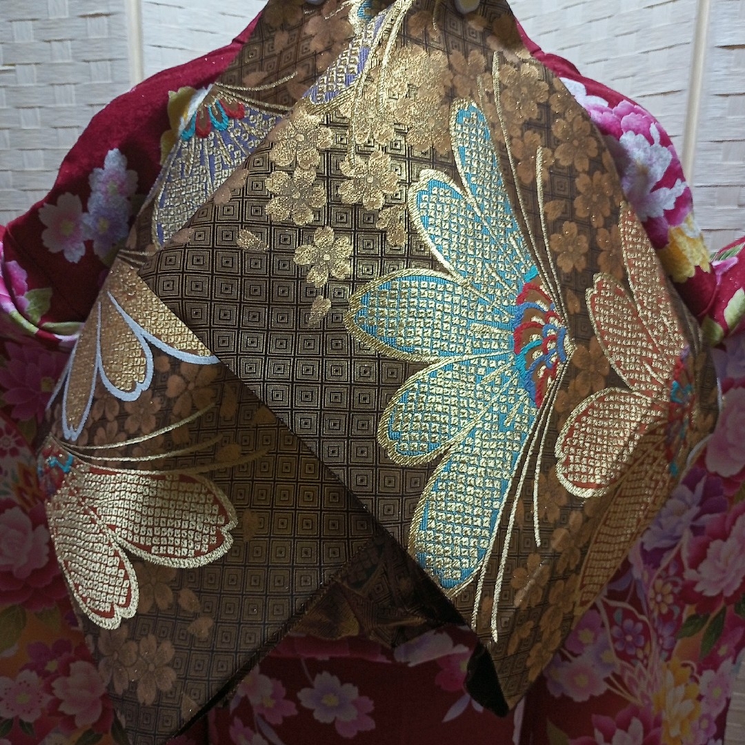 F15限定価格☆used美品☆ 成人式 豪華振袖7点セットの通販 by F15限定価格☆used美品☆ 成人式 豪華振袖7点セットの通販 by