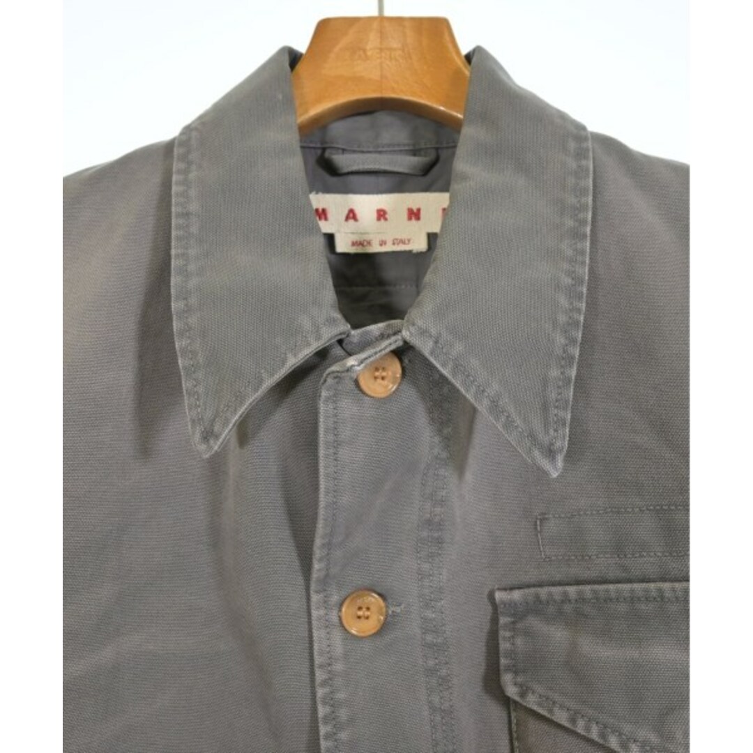 MARNI - MARNI マルニ ブルゾン 44(S位) グレー 【古着】【中古 MARNI - MARNI マルニ ブルゾン 44(S位) グレー 【古着】【中古