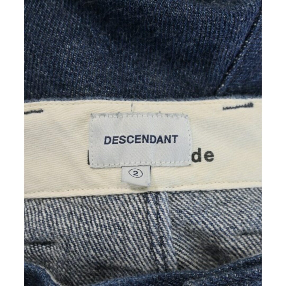 DESCENDANT - DESCENDANT デニムパンツ 2(M位) インディゴ DESCENDANT - DESCENDANT デニムパンツ 2(M位) インディゴ