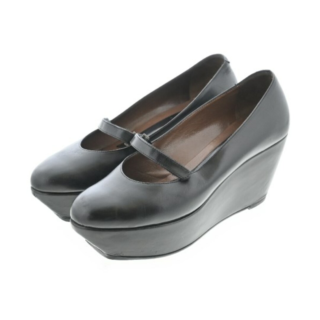 MARNI - MARNI マルニ パンプス EU38(24.5cm位) 黒 【古着 MARNI - MARNI マルニ パンプス EU38(24.5cm位) 黒 【古着