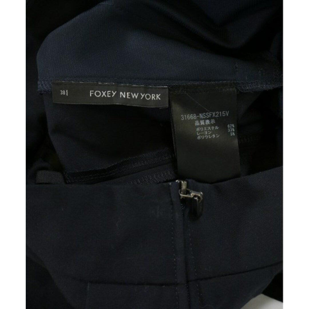 FOXEY NEW YORK - FOXEY NEWYORK ミニスカート 38(S位) 紺 FOXEY NEW YORK - FOXEY NEWYORK ミニスカート 38(S位) 紺