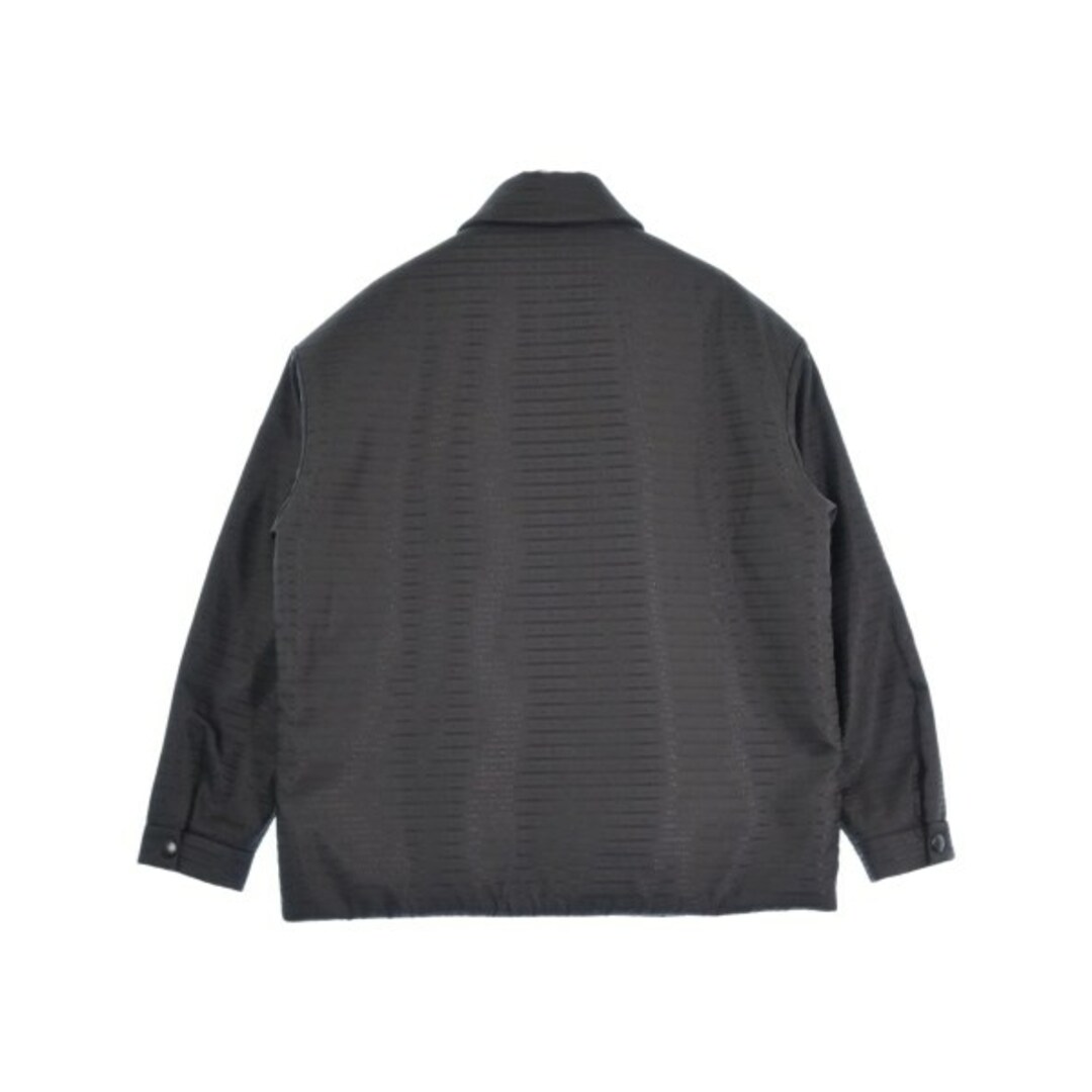 PRADA - PRADA プラダ ブルゾン(その他) M 黒(総柄) 【古着 PRADA - PRADA プラダ ブルゾン(その他) M 黒(総柄) 【古着