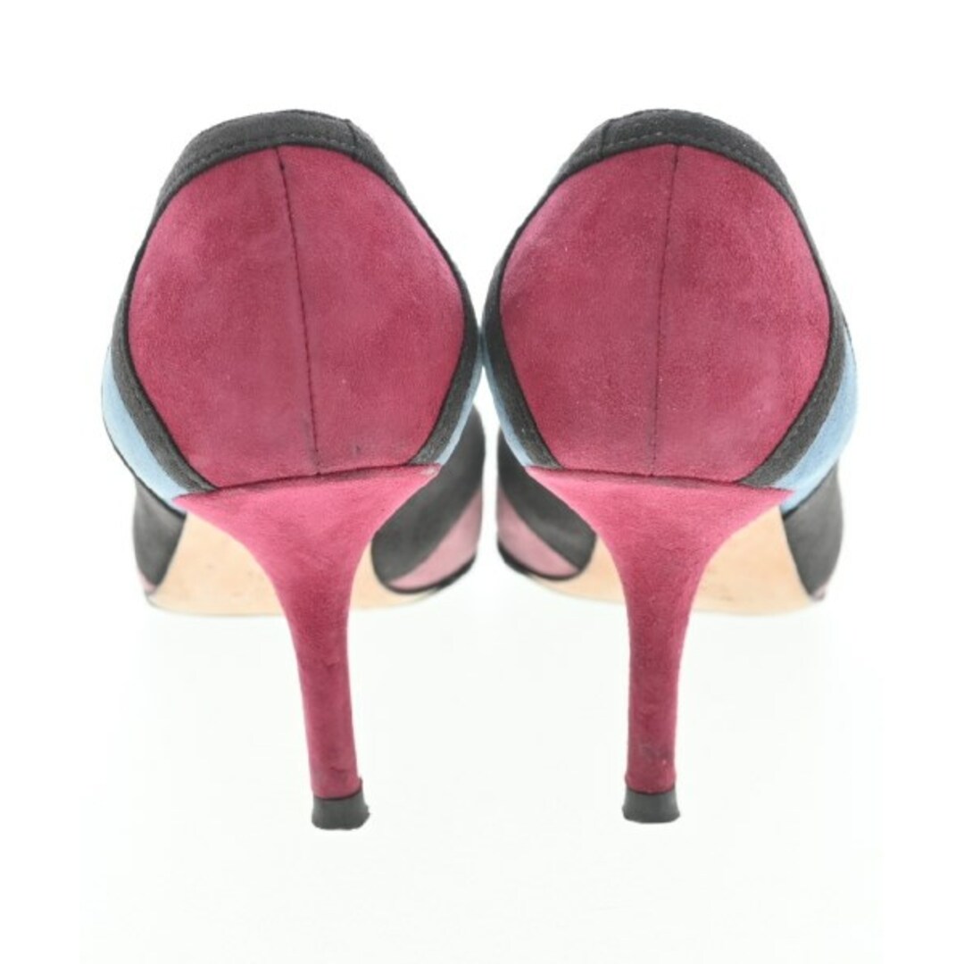 PELLICO - PELLICO ペリーコ パンプス 35 1/2(22.5cm位) 黒x赤x PELLICO - PELLICO ペリーコ パンプス 35 1/2(22.5cm位) 黒x赤x