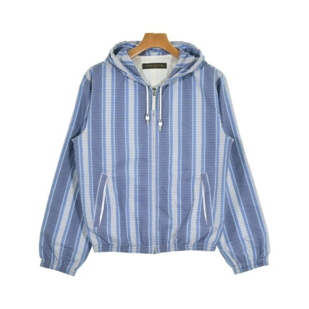 LOUIS VUITTON - LOUIS VUITTON ブルゾン(その他) XS 青系x白 LOUIS VUITTON - LOUIS VUITTON ブルゾン(その他) XS 青系x白