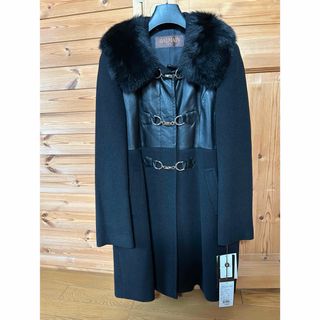 BALMAIN - BALMAIN 北川タグ ファーレザーコート 毛皮 バルマン BALMAIN - BALMAIN 北川タグ ファーレザーコート 毛皮 バルマン