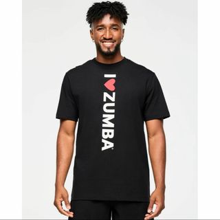 Zumba - 【正規品JWI購入】新作ズンバ Tシャツ(青)ユニセックス Zumba - 【正規品JWI購入】新作ズンバ Tシャツ(青)ユニセックス