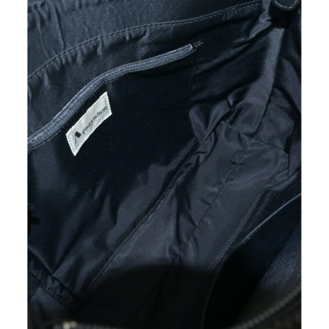AQUA SCUTUM - AQUASCUTUM アクアスキュータム かごバッグ - 黒 AQUA SCUTUM - AQUASCUTUM アクアスキュータム かごバッグ - 黒