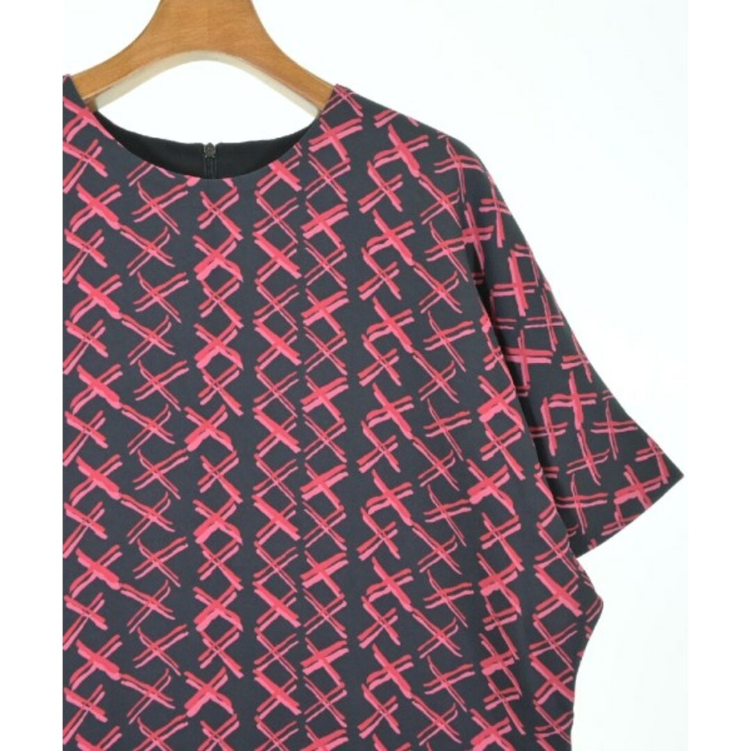 MSGM - MSGM エムエスジーエム ワンピース 42(M位) 黒xピンクx赤 MSGM - MSGM エムエスジーエム ワンピース 42(M位) 黒xピンクx赤