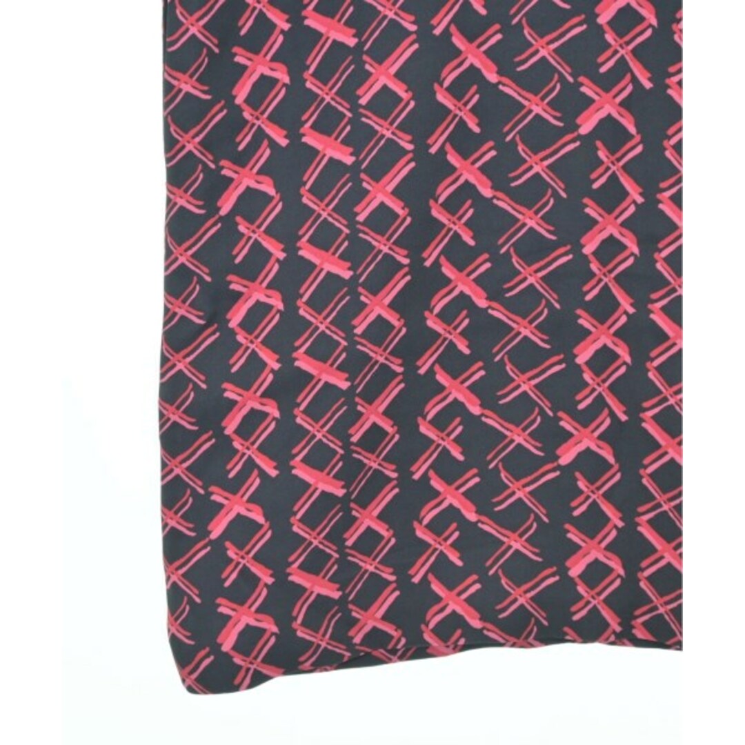 MSGM - MSGM エムエスジーエム ワンピース 42(M位) 黒xピンクx赤 MSGM - MSGM エムエスジーエム ワンピース 42(M位) 黒xピンクx赤
