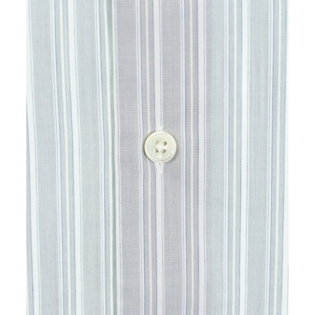 HERMES - HERMES カジュアルシャツ 40(L位) グレーx白x青等 HERMES - HERMES カジュアルシャツ 40(L位) グレーx白x青等