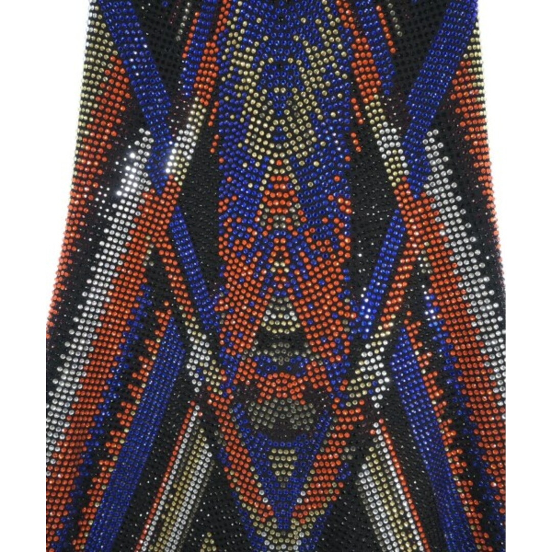 BALMAIN - BALMAIN バルマン ワンピース 34(XXS位) 黒x赤x青等 BALMAIN - BALMAIN バルマン ワンピース 34(XXS位) 黒x赤x青等