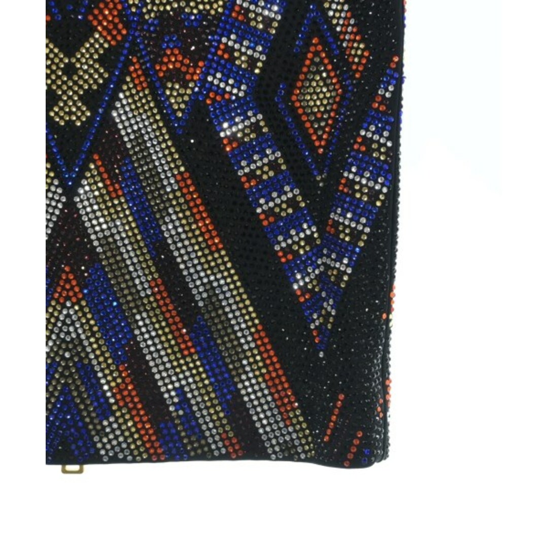 BALMAIN - BALMAIN バルマン ワンピース 34(XXS位) 黒x赤x青等 BALMAIN - BALMAIN バルマン ワンピース 34(XXS位) 黒x赤x青等