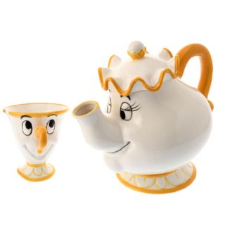 ディズニー(Disney)の即購入OK！即完売品 ディズニーストア ポット夫人 チップ  美女と野獣 (食器)