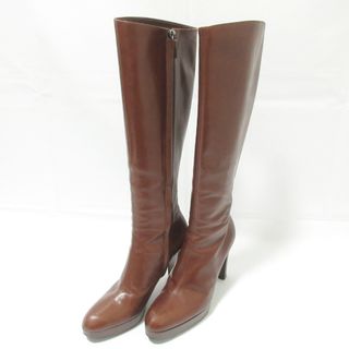 CELINE - 良品 CELINE セリーヌ サイドジップ レザー ロング CELINE - 良品 CELINE セリーヌ サイドジップ レザー ロング