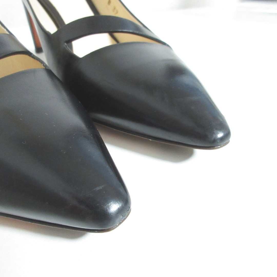 Santoni - 良品 Santoni サントーニ レザー カットアウト ポイン Santoni - 良品 Santoni サントーニ レザー カットアウト ポイン
