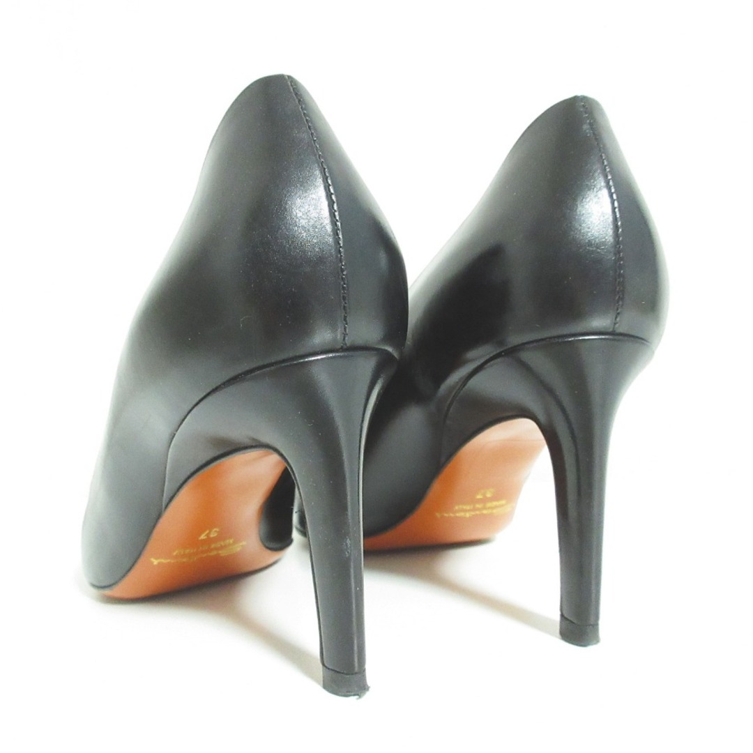 Santoni - 良品 Santoni サントーニ レザー カットアウト ポイン Santoni - 良品 Santoni サントーニ レザー カットアウト ポイン