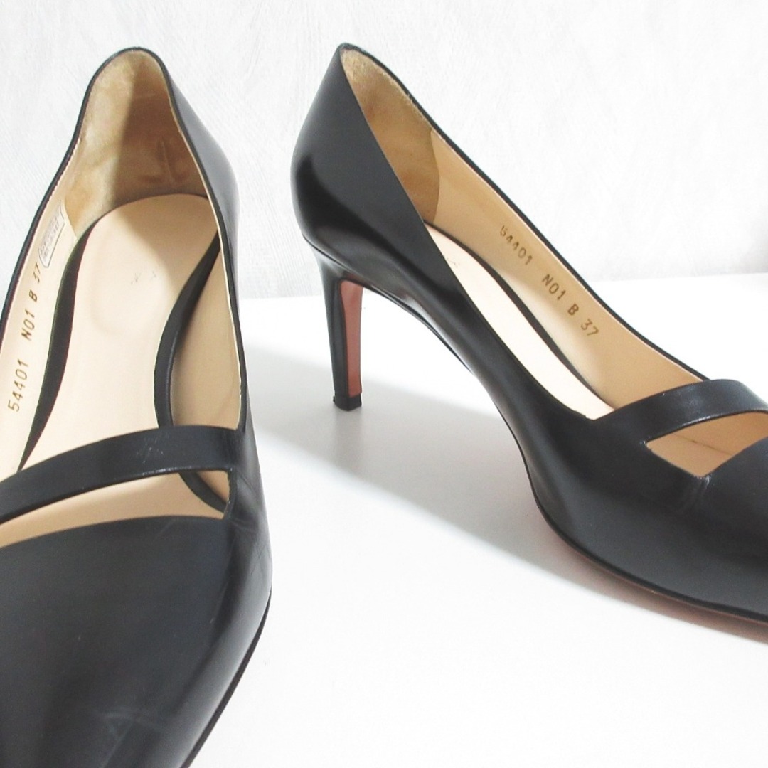 Santoni - 良品 Santoni サントーニ レザー カットアウト ポイン Santoni - 良品 Santoni サントーニ レザー カットアウト ポイン
