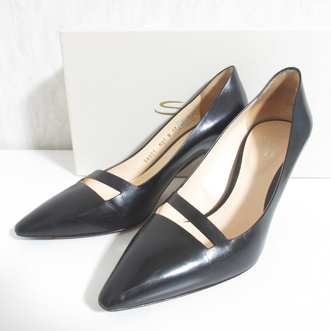 Santoni - 良品 Santoni サントーニ レザー カットアウト ポイン Santoni - 良品 Santoni サントーニ レザー カットアウト ポイン