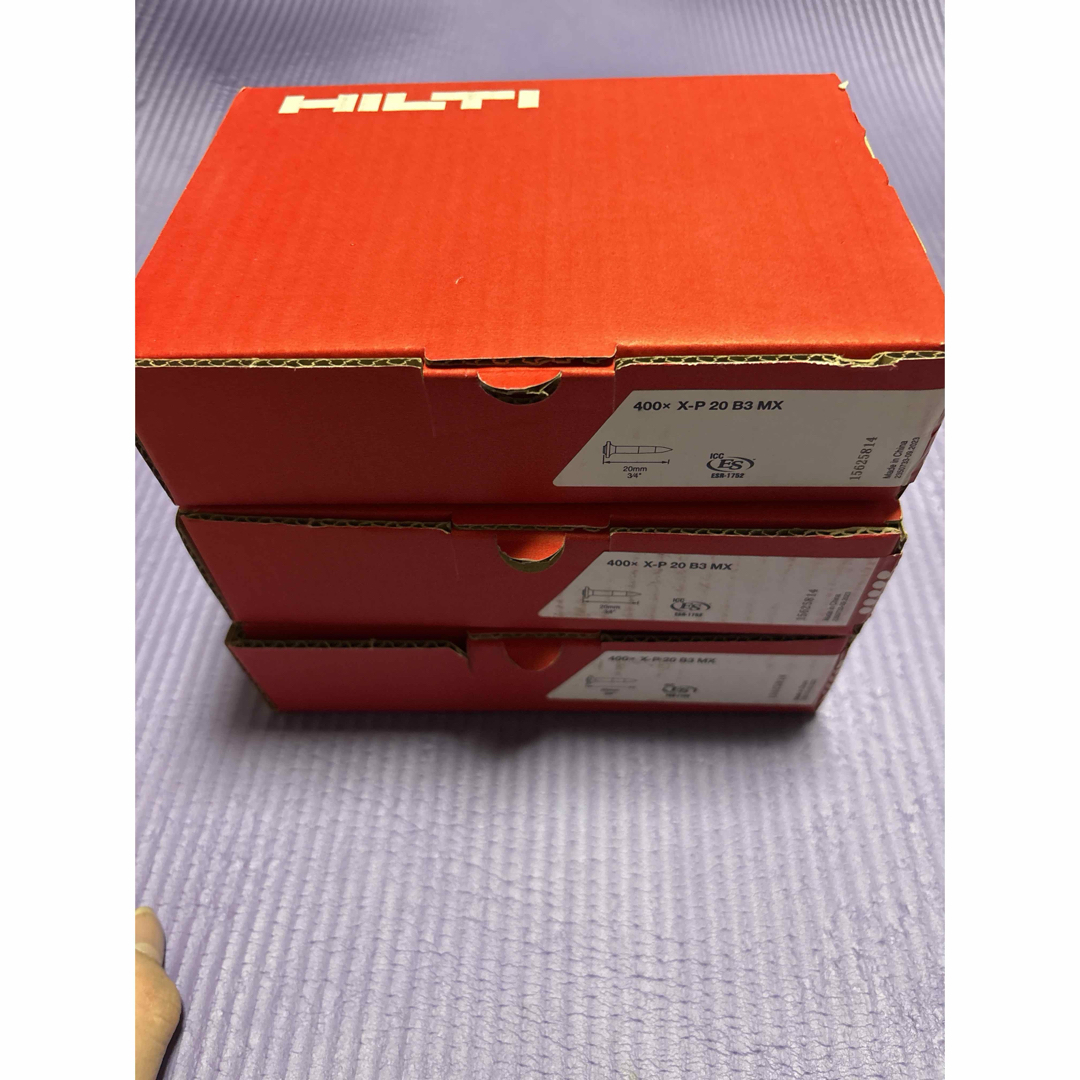 HILTI BX3用ピン(連発) 1200発 自動車/バイクのバイク(工具)の商品写真