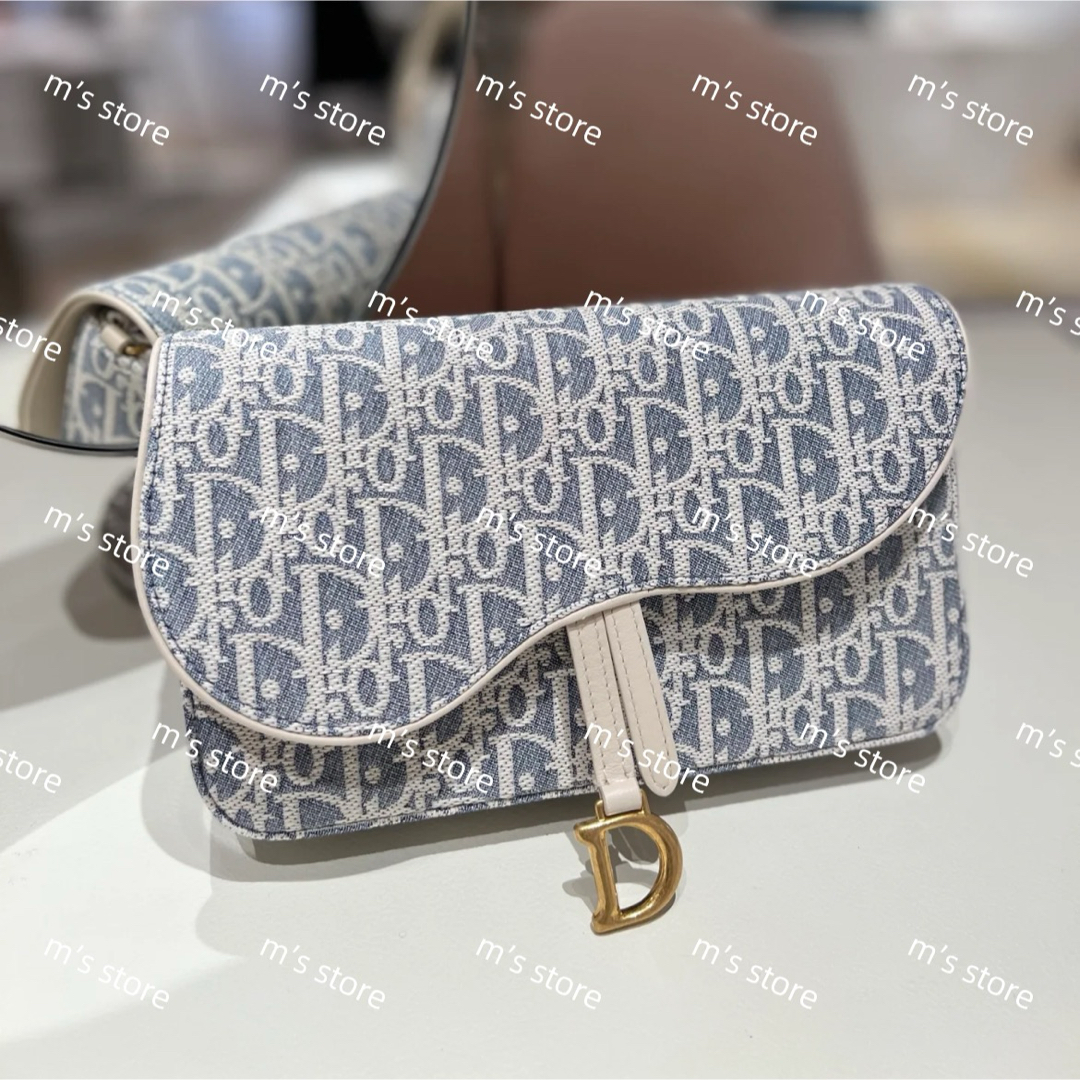 Christian Dior - 新品 ディオール Saddle チェーンポーチ Christian Dior - 新品 ディオール Saddle チェーンポーチ