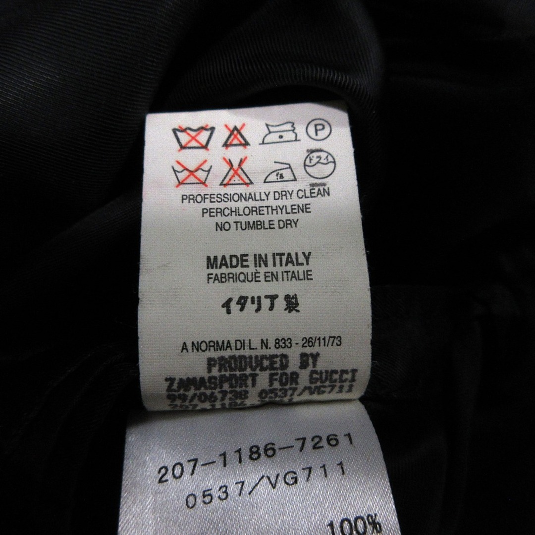 GUCCI - 良品 GUCCI グッチ トムフォード期 ウール ジップアップ GUCCI - 良品 GUCCI グッチ トムフォード期 ウール ジップアップ