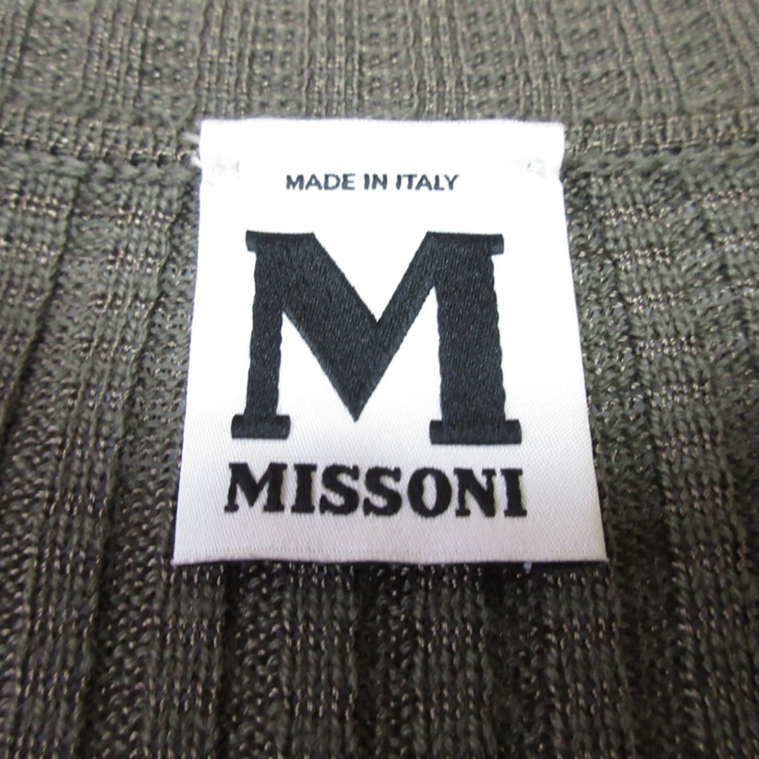 MISSONI - 美品 M MISSONI エムミッソーニ ロングスリーブ MISSONI - 美品 M MISSONI エムミッソーニ ロングスリーブ