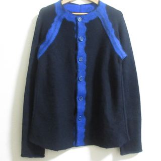 90年代 Hans lettmann 総柄 コットン レーヨン リネン ニット 90年代 Hans lettmann 総柄 コットン レーヨン リネン ニット