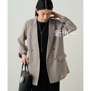 Loungedress - 極美品☆ラウンジドレス ライトリネンジャケット Loungedress - 極美品☆ラウンジドレス ライトリネンジャケット