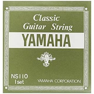 (未使用･未開封品)ヤマハ YAMAHA クラシックギター用セット弦 NS110 Set 1弦から3弦はナイロン、4弦から6弦は細いナイロン状のものに金属を巻いたシルバーワウンド(その他)