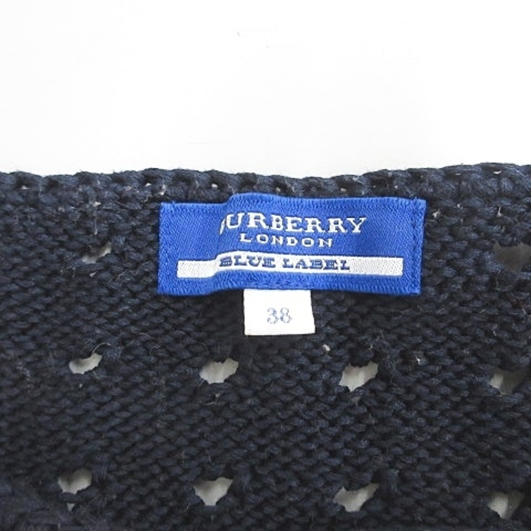 BURBERRY BLUE LABEL - バーバリーブルーレーベル ニット 半袖 BURBERRY BLUE LABEL - バーバリーブルーレーベル ニット 半袖