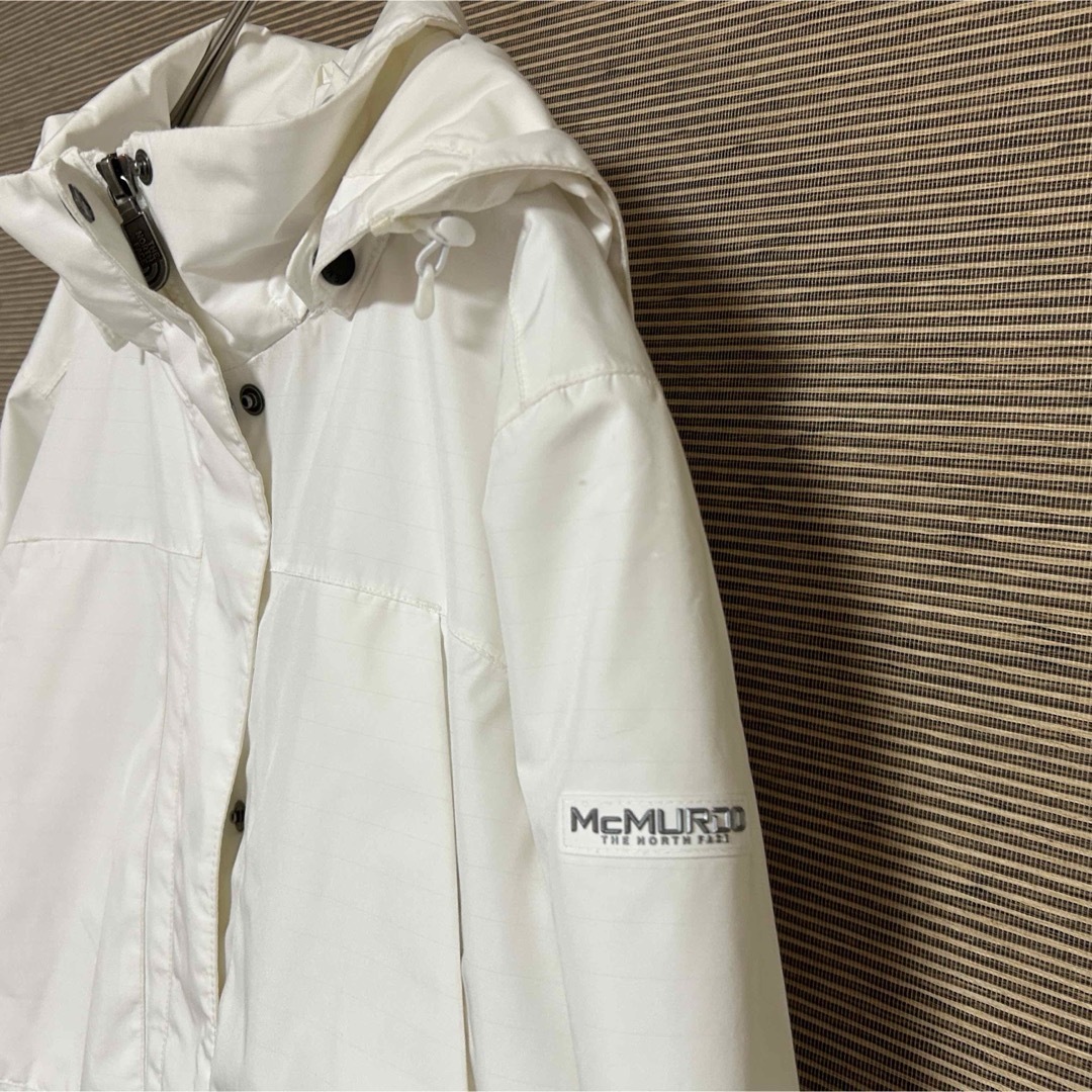 THE NORTH FACE - 【ノースフェイス】マウンテンパーカー 白 THE NORTH FACE - 【ノースフェイス】マウンテンパーカー 白