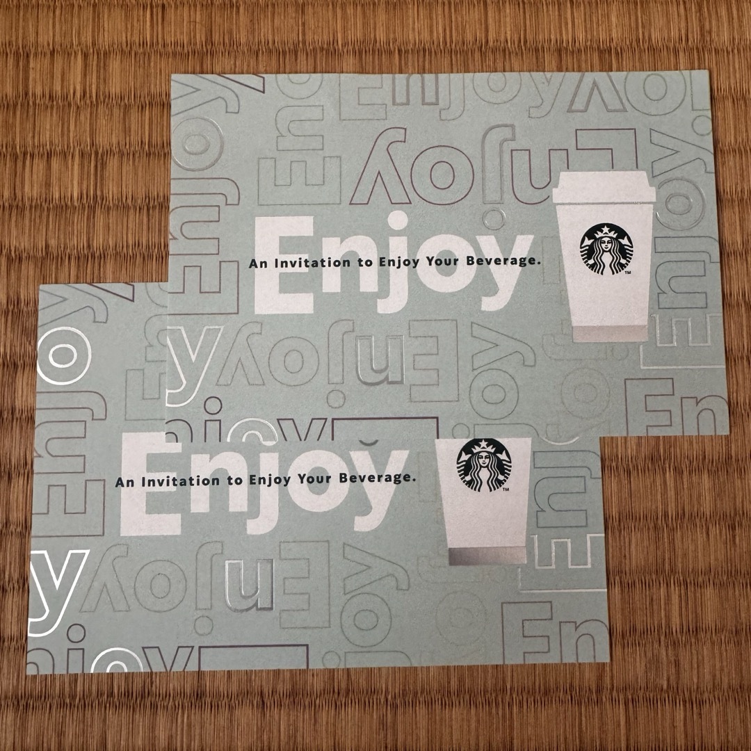 Starbucks Coffee - スタバ ドリンクチケット 2枚の通販 by Starbucks Coffee - スタバ ドリンクチケット 2枚の通販 by