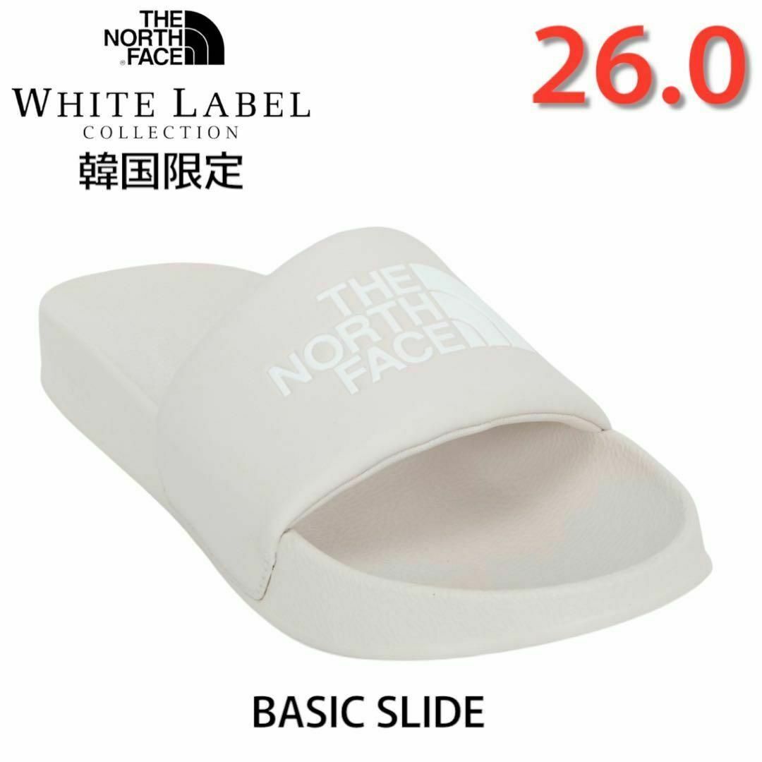 THE NORTH FACE - 【韓国限定】ノースフェイスBASIC SLIDE 26.0 THE NORTH FACE - 【韓国限定】ノースフェイスBASIC SLIDE 26.0