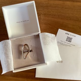 ete - 最終値下げ✲ ete リングウォッチの通販 by ♡|エテなら ete - 最終値下げ✲ ete リングウォッチの通販 by ♡|エテなら