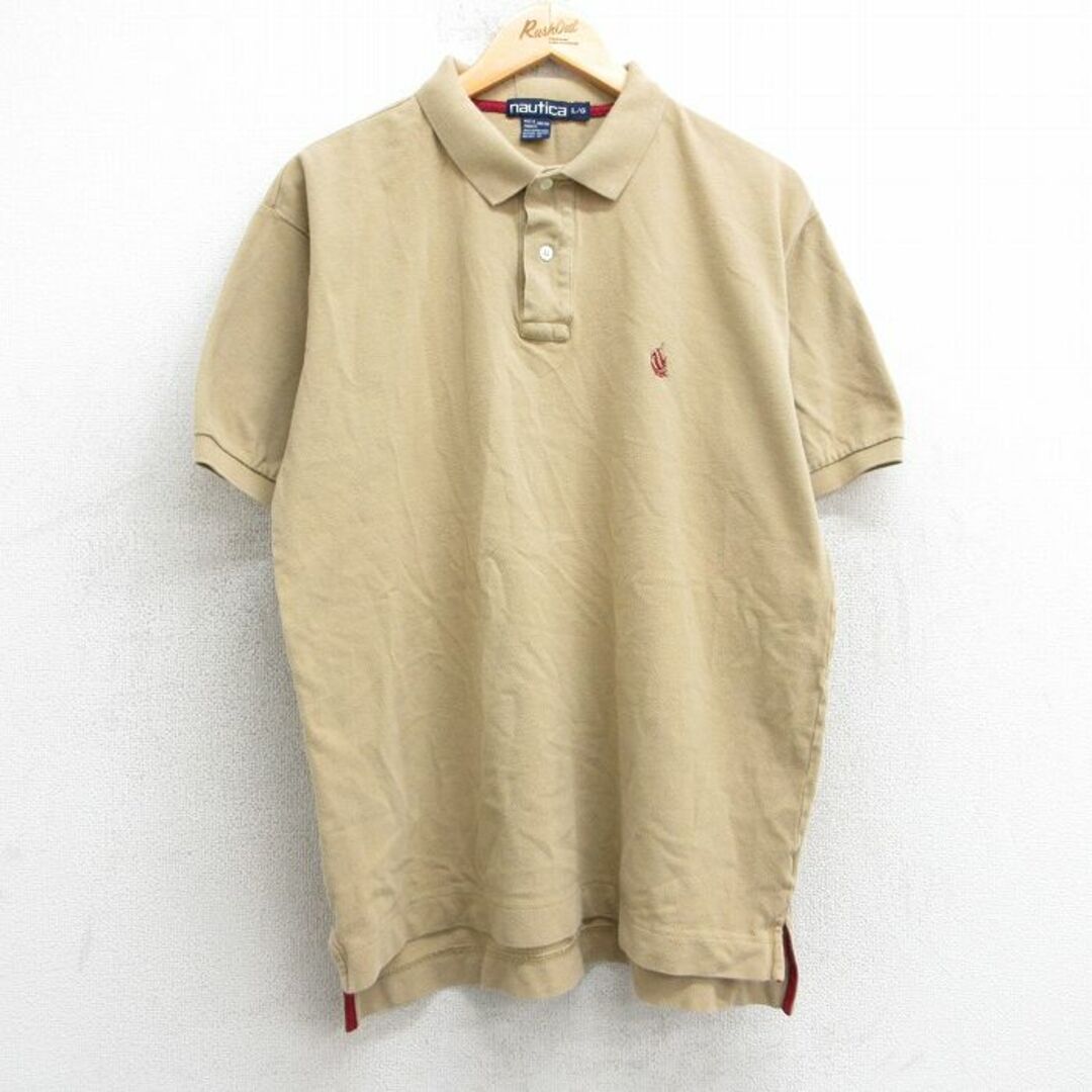 NAUTICA - XL☆古着 ノーティカ NAUTICA 半袖 ブランド ポロ NAUTICA - XL☆古着 ノーティカ NAUTICA 半袖 ブランド ポロ