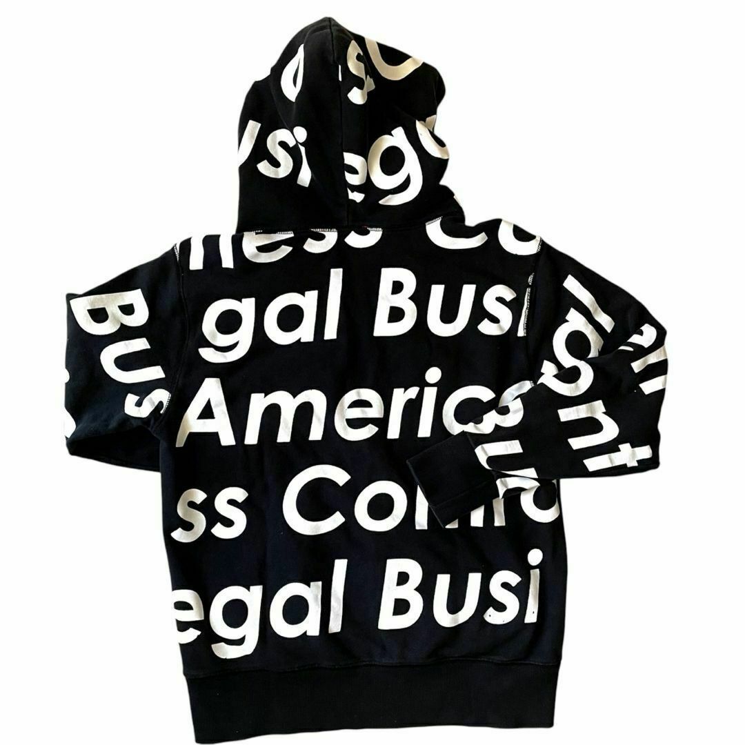 Supreme - レア☆シュプリーム☆パーカー ブラック ロゴ Supreme - レア☆シュプリーム☆パーカー ブラック ロゴ