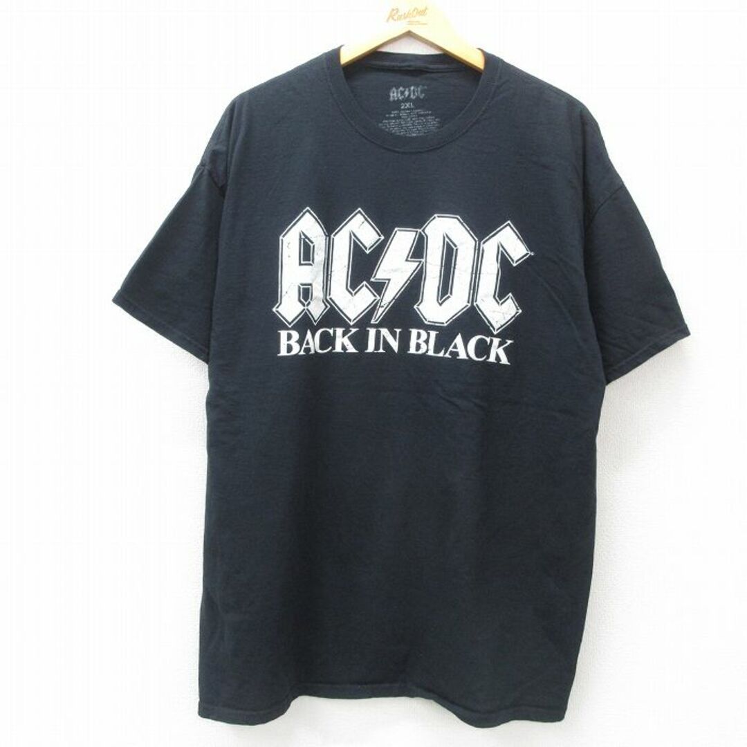 XL☆古着 半袖 ロック バンド Tシャツ メンズ AC/DC 大きい XL☆古着 半袖 ロック バンド Tシャツ メンズ AC/DC 大きい