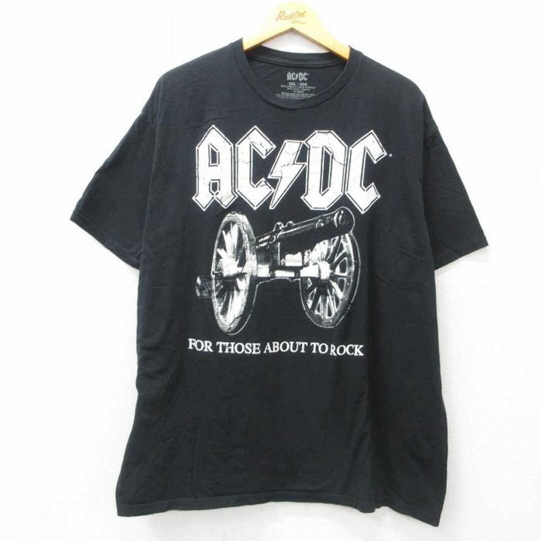 XL☆古着 半袖 ロック バンド Tシャツ メンズ AC/DC 大きい XL☆古着 半袖 ロック バンド Tシャツ メンズ AC/DC 大きい