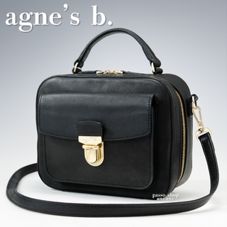 agnes b. - アニエス・ベー 本革 ショルダーバッグの通販 by agnes b. - アニエス・ベー 本革 ショルダーバッグの通販 by
