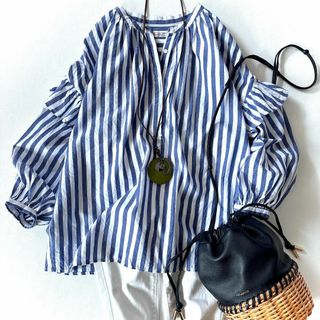 JOURNAL STANDARD - luxe チマラUS NAVY DENIM WORK PULL SHIRT JOURNAL STANDARD - luxe チマラUS NAVY DENIM WORK PULL SHIRT