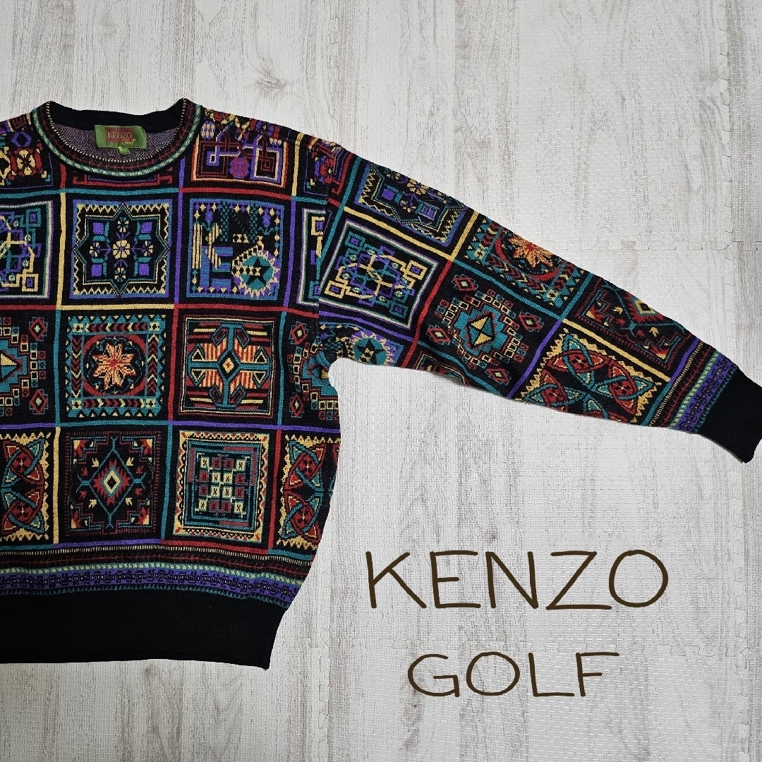 KENZO - KENZO Golf ニット セーターの通販 by セカンドショップ KENZO - KENZO Golf ニット セーターの通販 by セカンドショップ