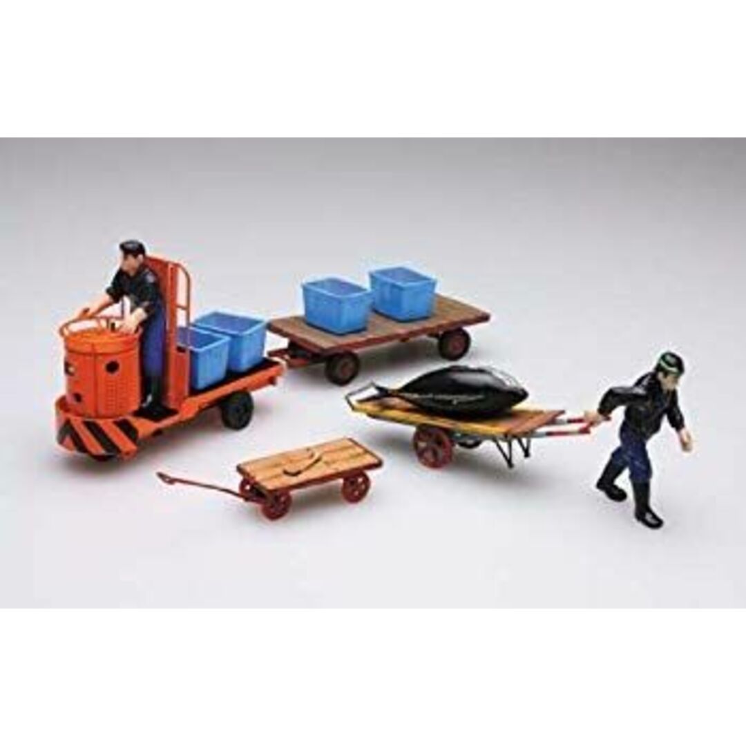 (未使用・未開封品) 青島文化教材社 1/32 特殊荷役 No.06 朝霞製作所 ターレット トラック 築地市場仕様 og8985z エンタメ/ホビーのおもちゃ/ぬいぐるみ(模型/プラモデル)の商品写真