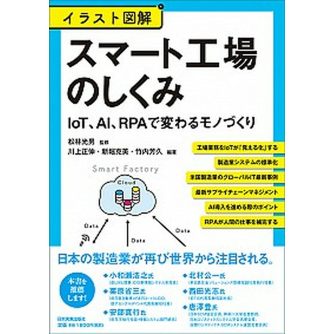 イラスト図解スマート工場のしくみ IoT、AI、RPAで変わるモノづくり /日本実業出版社/松林光男(単行本(ソフトカバー)) エンタメ/ホビーの本(ビジネス/経済)の商品写真