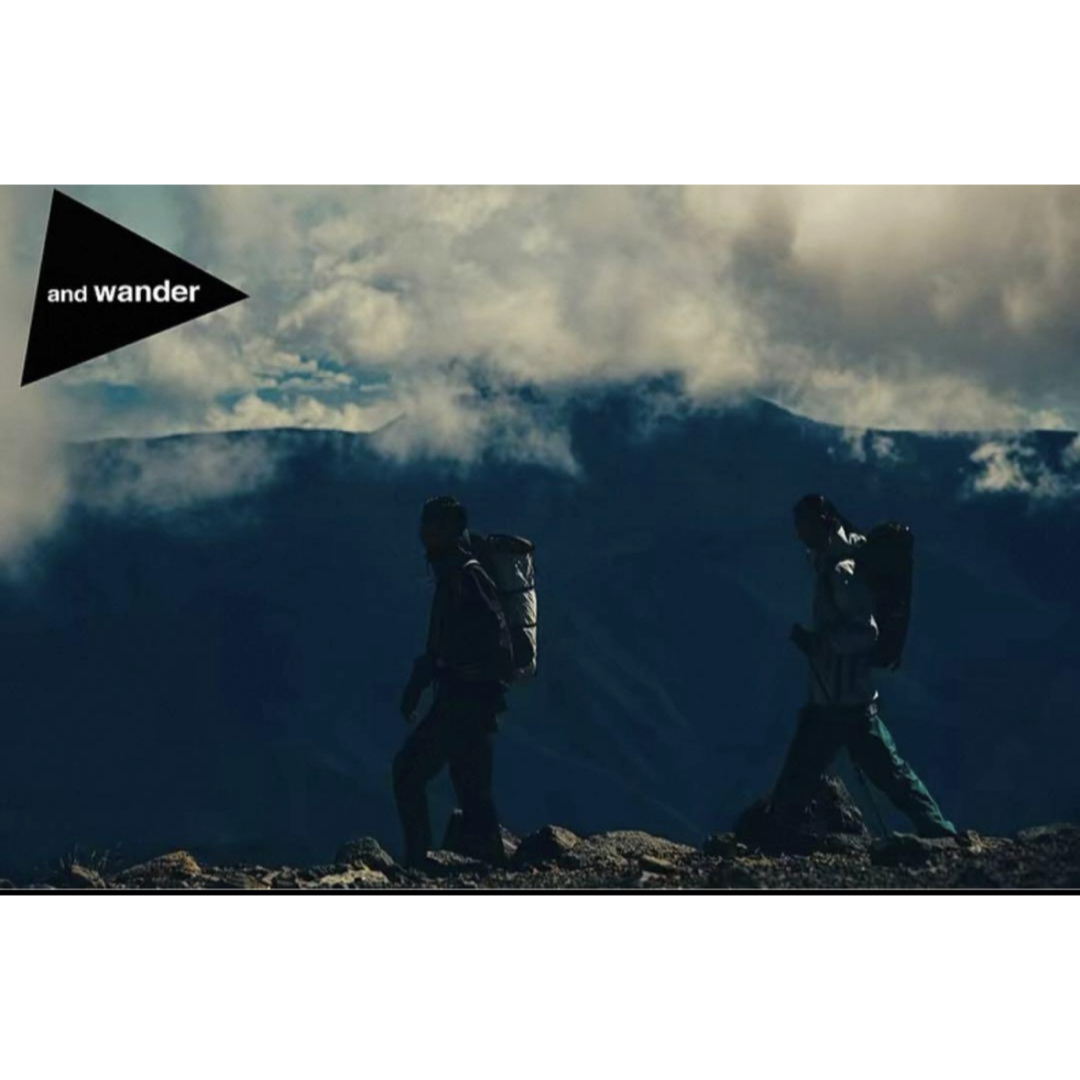 and wander - アンドワンダー AND WANDER-COOLMAX屋外登山徒歩 and wander - アンドワンダー AND WANDER-COOLMAX屋外登山徒歩