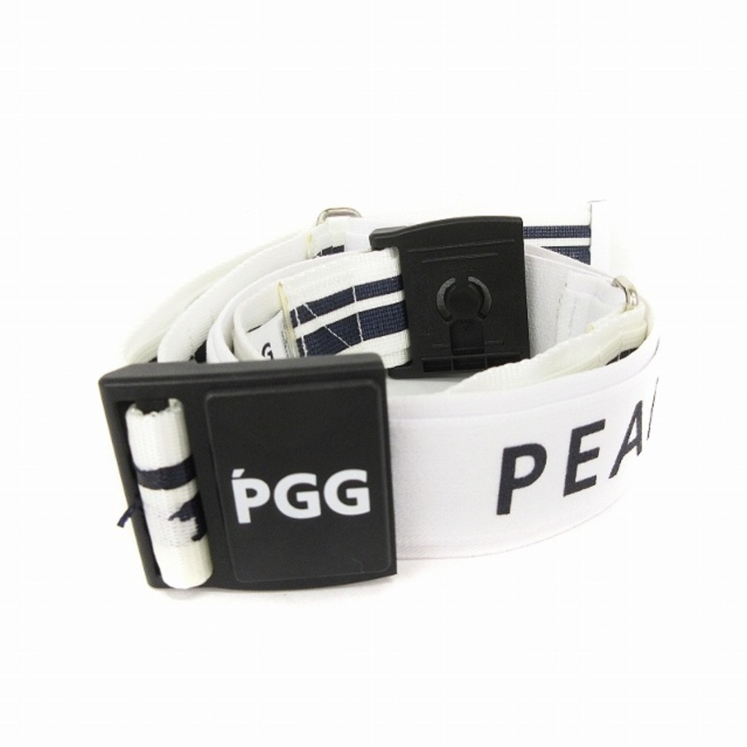 PEARLY GATES - パーリーゲイツ PGG ゴルフ ベルト ロゴ ライン PEARLY GATES - パーリーゲイツ PGG ゴルフ ベルト ロゴ ライン