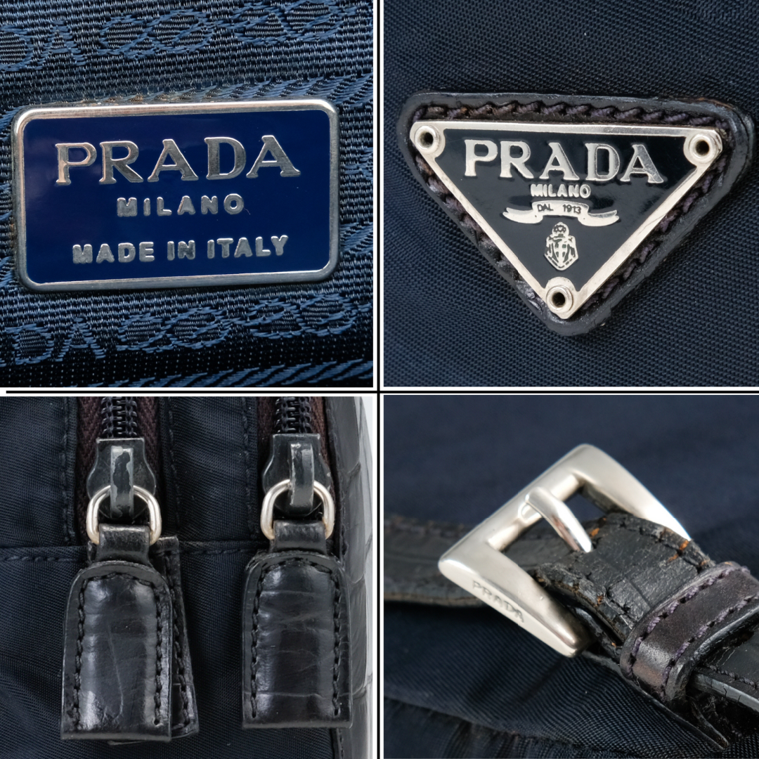 PRADA - ✨美品・希少✨ プラダ ミニリュック バックパック 三角 PRADA - ✨美品・希少✨ プラダ ミニリュック バックパック 三角