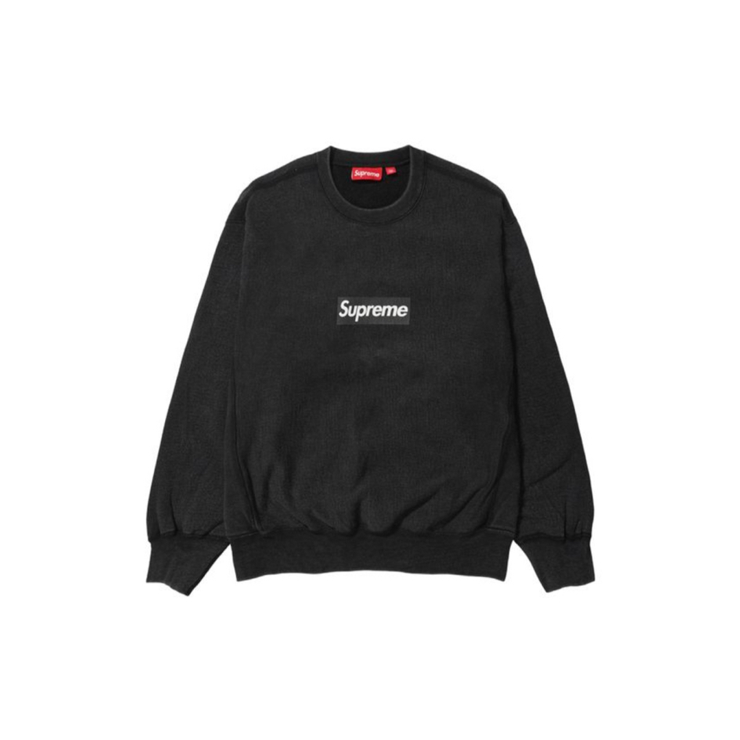 Supreme - Supreme Washed Box Logo Crewneck Supreme - Supreme Washed Box Logo Crewneck