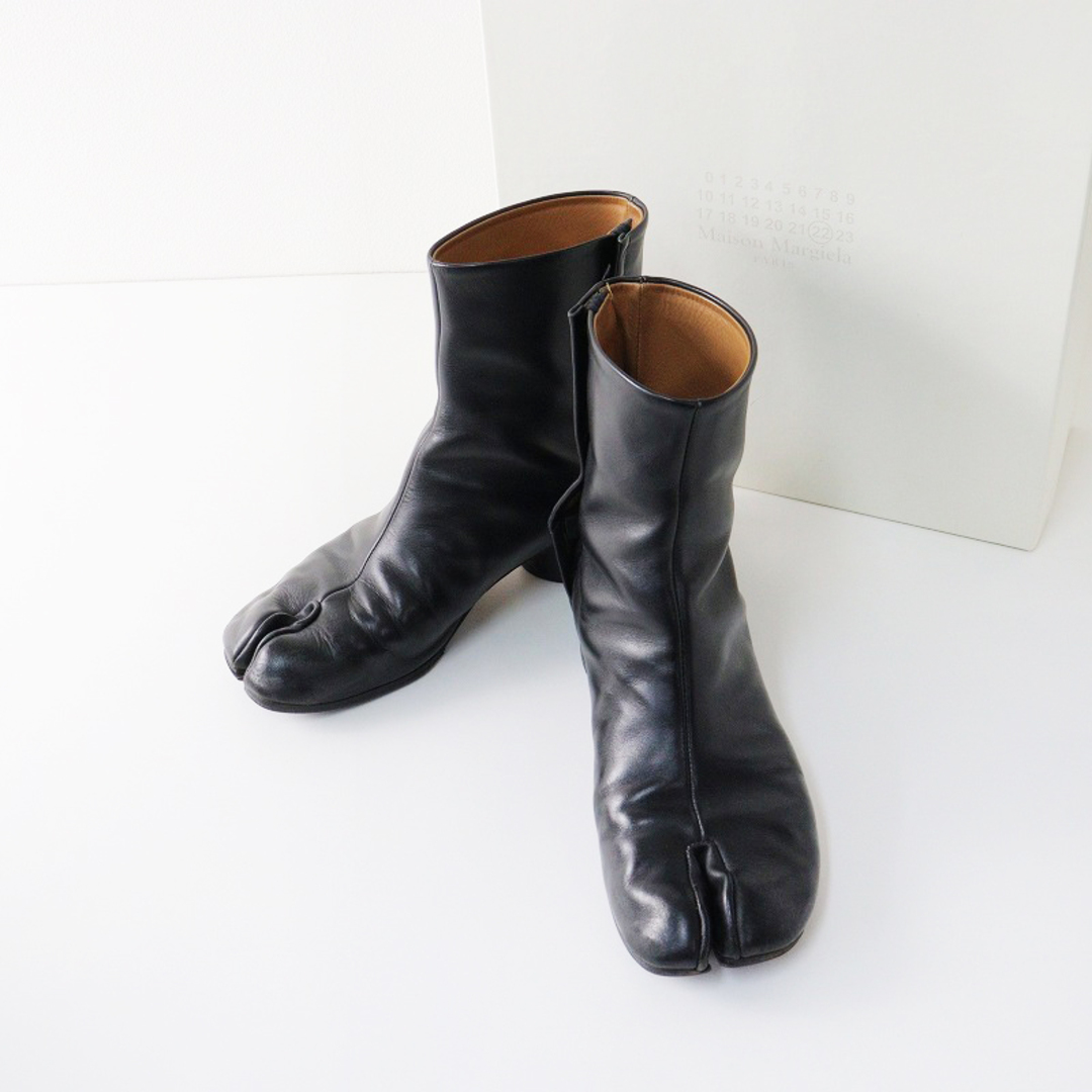 メゾンマルジェラ MAISON MARGIELA Tabi タビブーツ 36/ブラック メゾンマルジェラ MAISON MARGIELA Tabi タビブーツ 36/ブラック