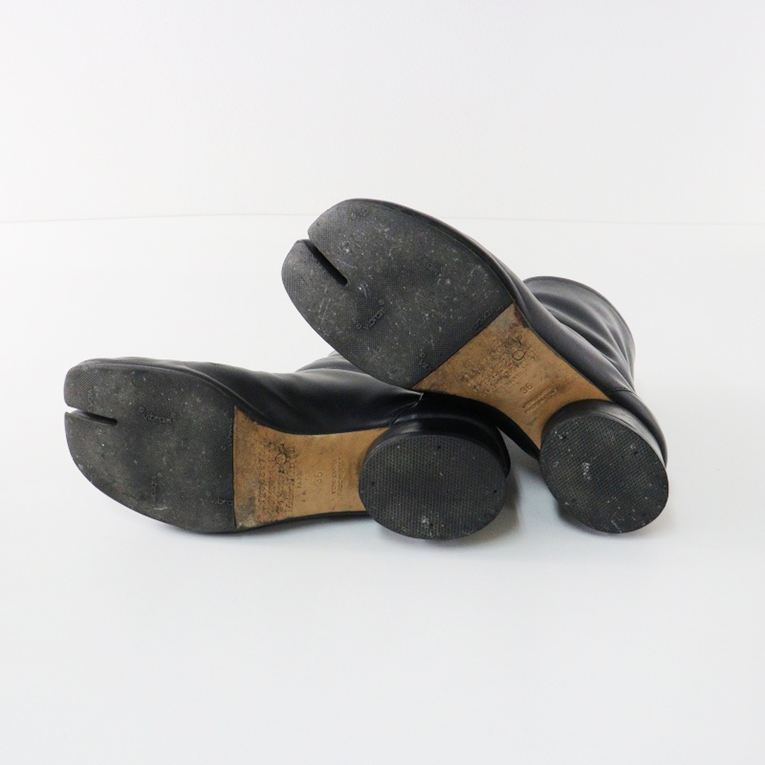 メゾンマルジェラ MAISON MARGIELA Tabi タビブーツ 36/ブラック メゾンマルジェラ MAISON MARGIELA Tabi タビブーツ 36/ブラック